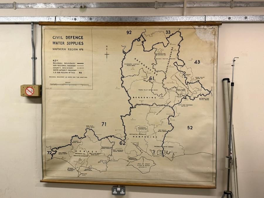 Southern water area map (Neil Iosson - 2025)