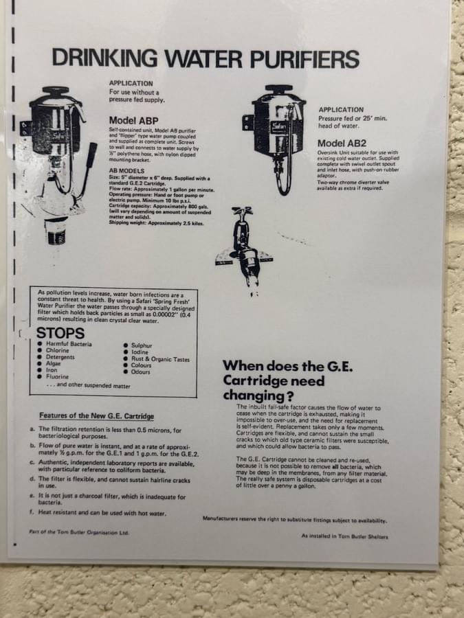 Detail on drinking water purifiers (Neil Iosson - 2025)