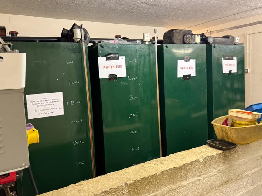 Diesel storage tanks (Neil Iosson - 2025)